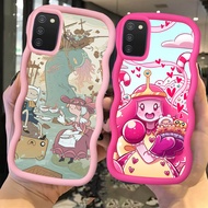 MERAH Z-4 Adventure Time Red Black Pink Case Casing for Samsung Galaxy F02S M02S A02S A03S A31 A51 A