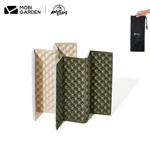 MOBI GARDEN Folding Egg Nest Cushion Moisture-Proof Mat IXPE Camping Portable Aluminum Film Groundsh