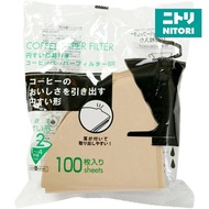 NITORI Cone Style Coffee Filter 100P