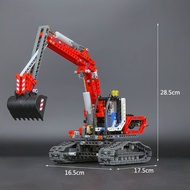 Lepin 20025 Technic Series the Red Engineering Excavator Set Building Blocks Bricks Educational Toys