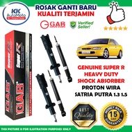Proton Wira Satria Putra 1.3 1.5 - Set Genuine GAB Super R Heavy Duty Shock Absorber Front Depan Rea