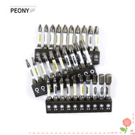 PEONYSG Magnetic Impact Bit, Magnetic Special-shaped Screwdriver Bit Set, Durability Cross/Hexagonal