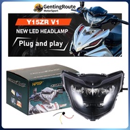 HPMP LC135 V2-V7 LAMPU DEPAN LED HEADLAMP SMOKE HEAD LIGHT HEADLIGHT LAMPU DEPAN H4 PNP LC V2 V3 V4 