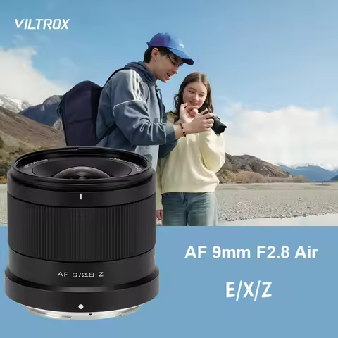 Viltrox AF 9mm F2.8 Auto Focus Air Cameras Lens APS-C Large Aperture Prime Lens For Fujifilm X /Sony