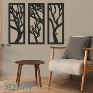 Dezayn MUJI Style Triple Trees TT-1  3D Wall Decor 3D Wall Sign Home Decoration Art Mural Custom Wal