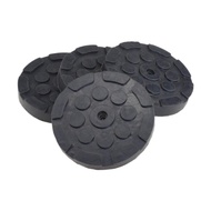[mcfsnzwtxz1bw] 4Pcs Car Jack Rubber Pads Versatile Reusable Universal Professional Easy to Use Non 