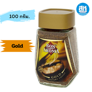 กาแฟบอน อโรมาโกลด์ Bon Aroma Gold / Espresso แบบขวดแก้ว 100 กรัม ของแท้100%