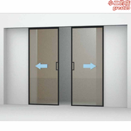 對開磁懸浮智能門系統  電磁驅動智能滑輪 自動門感應滑輪軌道