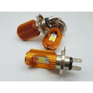 H4 3-color led headlamp