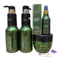 [ NA ] Sophia Platinum Collagen shampoo, conditioner, steamer and essential oil recovery set