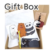 BOX We Bare Bears SURPRISE BOX BIRTHDAY BOX We Bare Bears Tote Bag Box hadiah