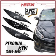 Perodua Myvi (2005-2010) Eyelid Eye Lip Eyebrow Cover Head Lamp Head Light Eyes Lips Lid 2005 2006 2
