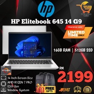 HP Elitebook 645 14 G9 AMD RYZEN 7 PRO / 16gb ram / 512gb ssd