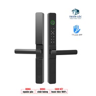 WATERPROOF ALUMINUM DOOR FINGERPRINT LOCK TL02 WITH SEPARATE LOCK LATCH APP TTLOCK VIETNAMESE