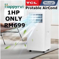 冷气机 TCL Happyvi Portable AirCon Air Conditioner 1HP R32 Integrated Non-Inverter Environment Friendly Aircond 移动式空调