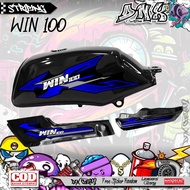 HONDA WIN 100 KD59 VARIATION STICKER STRIPING
