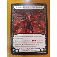 FAB Cindra, Dracai of Retribution Majestic HNT The Hunted Flesh and Blood TCG English