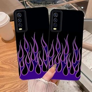 Casing hp VIVO V2043 / V2029 / V2027 / V2026 - Case VIVO V2029 / V2027 / V2026 / V2043 FIRE Motif - 