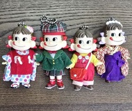 Peko牛奶妹公仔鎖匙扣