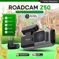 ROADCAM Z50 AR Dashcam – 4K Front + 1080P Rear | Futuristic Design | WiFi App Control | Smart AR Dri