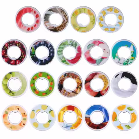 1pcs Air Flavor Pods Water Bottle Flavor Caps Fruit Scent Pods for Water Bottles Sports Water Cup Ri