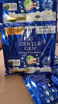 deterjen Gentle Gen 32 pcs / sabun deterjen tumbuhan