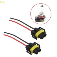 Eon 2Pcs Car Headlight Fog Light Conversion Adapter H11 H8 Sockets Wire Harness