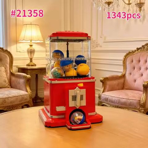 Capsule Vending Machine 21358 Building Blocks Sets Compatible with Legoed Particles Suitable for Bir