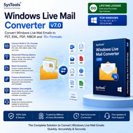 SysTools Windows Live Mail Converter v7.0 2025 Lifetime For Windows Email Converter Software