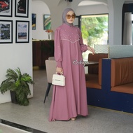 Gamis Terbaru Jumbo Size M L XL XXL 3XL 4XL 5XL Gamis Material Airflow Gamis Fashion Muslimah Latest
