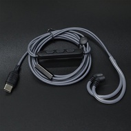CCA JT1 Earphone Cable Dual-Mode Noise Reduction C/H Pin Upgrade Cable Type C Plug Chip Decoding Wir
