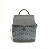 GOYARD Alpin雙肩包Mini9.5灰色PVC肩背包
