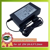 25V 2A 50W อะแดปเตอร์ AC LG อุปกรณ์ชาร์จไฟสำหรับแถบเสียงไร้สาย SP8YA SN6Y SPD75A LAS750M LASC58R SNC