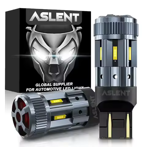 2pcs 7443 W21/5W T20 7440 W21W WY21W LED P21W PY21W P21/5W Car Light 1860 with Fan Canbus Turn Signa