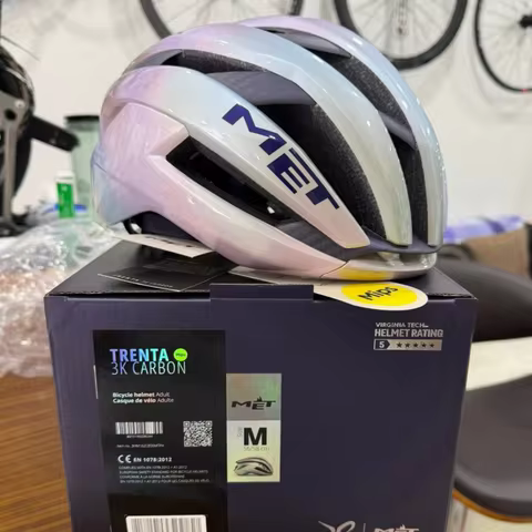 MET Trenta Carbon Road Helmet Mountain Bicycle Safe Mips Men Women