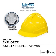 SAFETYWARE Explorer I Industrial Safety Helmet (Slide Lock)