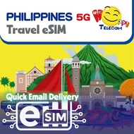 Happy Philippines eSIM - 7-30 Days 3-8GB Unlimited Data Prepaid Travel eSIM (5G/4G)
