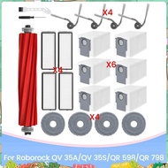 Replacement Parts Accessories for   35A  35S QR 598 QR 798 Robotic Vacuum Cleaner