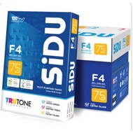 SIDU F4 75gsm HVS Paper