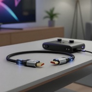 8K HDMI Cable 60Hz Refresh Rate 48Gbps UHD Picture Transfer for TV Projector Laptop