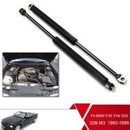 2Pcs Car Front Hood Bonnet Gas Shocks Struts Lift Supports for BMW E36 318i 325i 328i M3