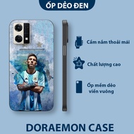 Phone case Oppo Reno, Reno 2F, Reno 3,Reno3 pro,Reno 4,Reno4 pro,Reno 5,Reno5 pro Print Messi- Doraemon case
