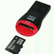 Mobile Phone USB 2.0 Memory Card Reader School Portable 480Mb/s TF Cards Adapter Reading Device Desk