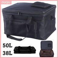 DUOJU Camping Storage Bag, Large Capacity Canvas Outdoor Tool Bag, High Quality 38L 50L Thickened Wa