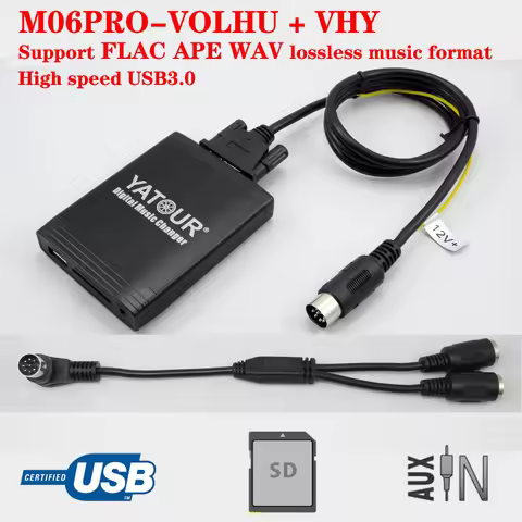 Yatour radio USB SD digital MP3 player M06(PRO) for Volvo C70 S40 S60 S80 V40 V70 XC70 HU radio with