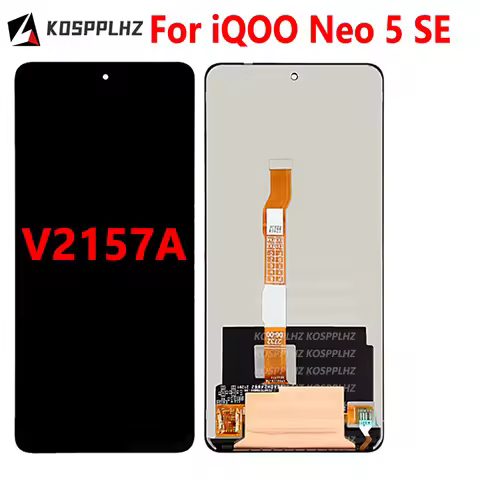 New LCD Touch For iQOO Neo 5 SE Display Screen LCD Front Touch Glass For Vivo V2157A LCD iQOO Neo5 S