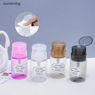 Bg Empty Pump Liquid Container UV Gel Polish Nail Art Polish Clean Bottle Facial Cleanser Remover Bo