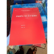 Combo of 10 books of warehouse receipts, warehouse receipts of 1 copy, 2 copies, 3 A4 copies