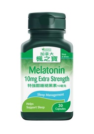楓之寶 - 特强酣睡褪黑素 10毫克(此日期前最佳: 2029年08月30日)