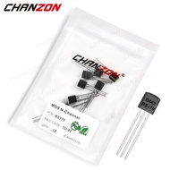 10pcs BS170 TO-92 N-Channel Mosfet Bipolar Junction Transistor BJT SIC Mos Fets Triode Tube 500mA DI